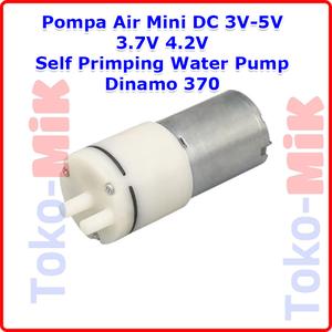 Self Primping Water Pump Pompa Air Dispenser Coffee Maker Dinamo 370 DC 3V - 5V 3.7V 4.2V