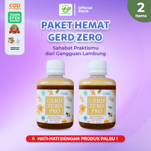 GERD ZERO PRO / HERBAL AMPUH ASAM LAMBUNG MAAG GERD ANXIETY