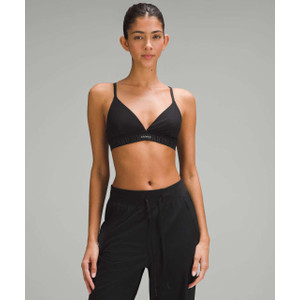 Ratu Diskon Lululemon License to Train Triangle Sport Bra Olahraga LW2DSIS/BLK