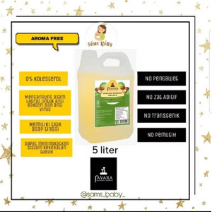 JAVARA Minyak Goreng Kelapa - Non Aroma | Coconut Cooking Oil 5 Liter / Javara coconut cooking oil / Javara cooking oil