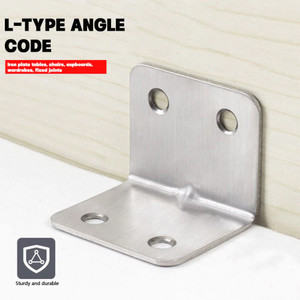 Plat Siku L Besi Iron Corner Bracket
