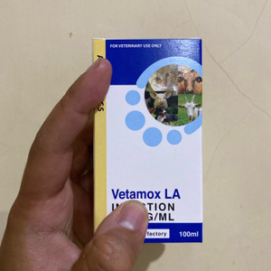 Vetamox la 100 ml obat hewan ternak long act
