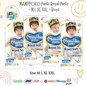 (MS) MAMYPOKO Pants Royal Pants - M L XL XXL - Boys