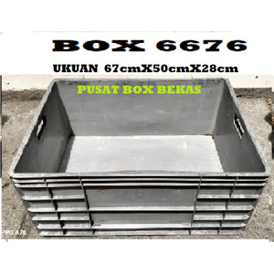 Box Bekas untuk Usaha/Bok Container Industri 6676 /67x50x28cm