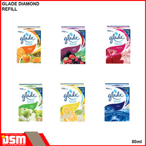 Glade Diamond Parfum Mobil - Refill 80ml / Isi Ulang Glade Diamond