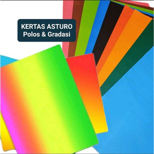 Kertas Asturo / Alaska Polos dan Pelangi Kombinasi