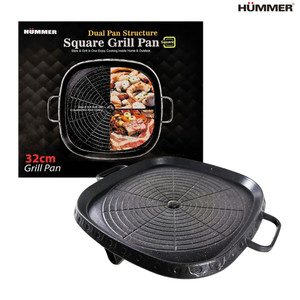 AWW-432 Hummer Kitchen - Panci Panggang Persegi Korea BBQ Anti