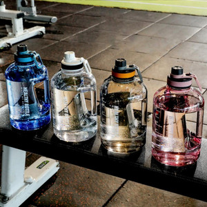 【GRCEKRIN】Sport Bottle Convenient Fitness Large Capacity Plastic