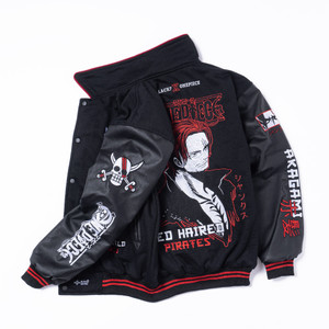 Blackseven | Varsity Jacket | Akagami No Shanks - Red Hair Pirates