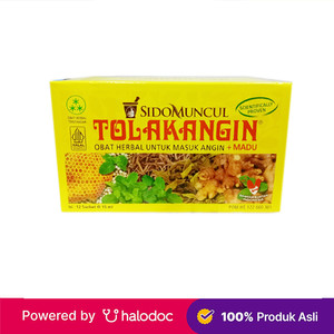 Tolak Angin Cair Plus Madu 15 ml 12 Sachet - Masuk Angin - Halodoc