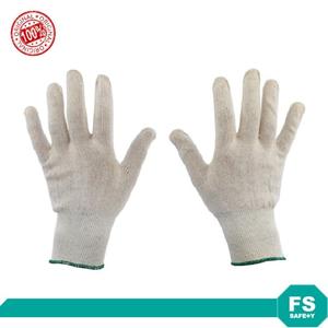 Sarung Tangan Safety Varian String Knitted Cotton Sarung Tangan Safety Karunia Safety