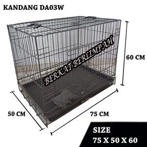 Harga kandang besi lipat tebal roda 75 75x50x60 anjing kucing | spotharga.com Harga kandang besi lipat tebal roda 75 75x50x60 anjing kucing | spotharga.com