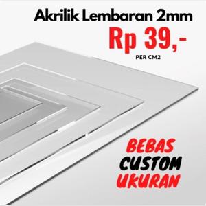 Katalog Akrilik Acrylic Lembaran Custom Bening 2mm Katalog.or.id Katalog Akrilik Acrylic Lembaran Custom Bening 2mm Katalog.or.id