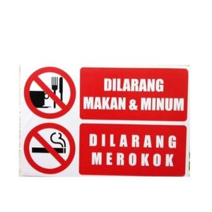 Harga Dilarang Makan Dan Minum Murah Terbaru 2021 Hargano Com