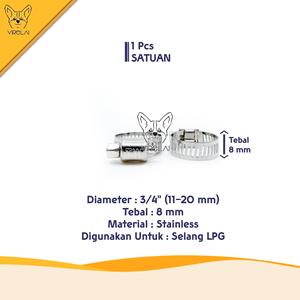Info Klem Selang Hose Clamp Handle Putar 3 4 Katalog.or.id Info Klem Selang Hose Clamp Handle Putar 3 4 Katalog.or.id