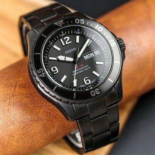 Jual Fossil FB-02 FS5688 Men Black Dial 