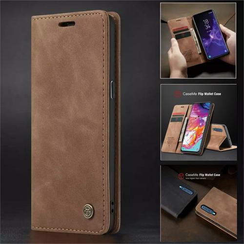Foto Produk Samsung galaxy A7 2018 Flip Case Caseme Cover Leather Wallet Dompet - Hitam dari Vinvend ACC