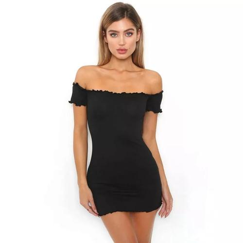 Jual Black Mini Dress Bodycon Off 