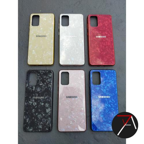 Foto Produk Samsung Galaxy A31 Shiny Shell Shining Diamond Glass Case Hard Cover - Putih dari 17 Agustus