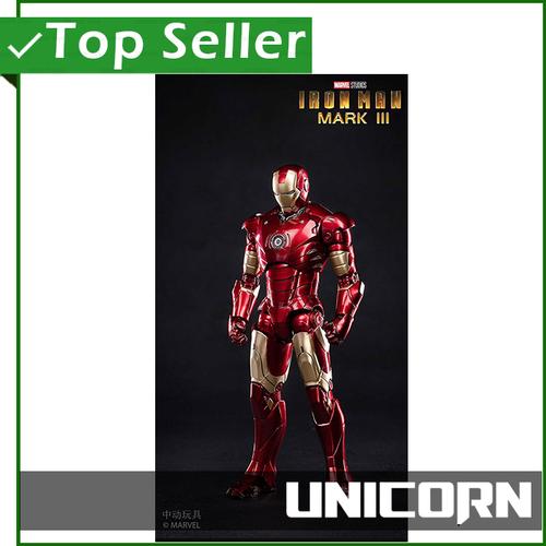 Foto Produk 1/10 IRON MAN MARK III ZD TOYS / MK 3 / ZHONG DONG / ZHONGDONG dari Unicorn Toys