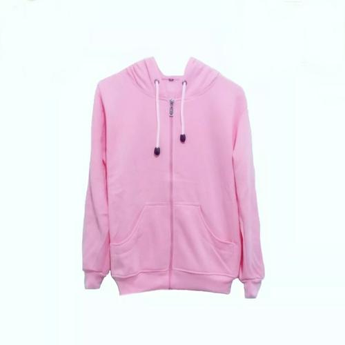 jaket sweater pink