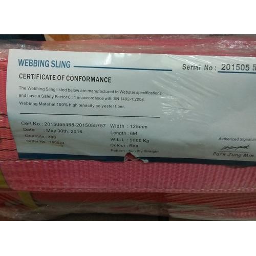 Jual bing Sling ster 5 Ton x 6M Jakarta Utara TeknikMarine