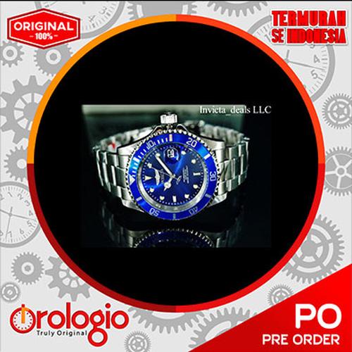 Jual NEW Invicta Men's 40mm Pro Diver SUBMARINER Blue Dial Silver Tone 200m  - Jakarta Pusat - orologio | Tokopedia