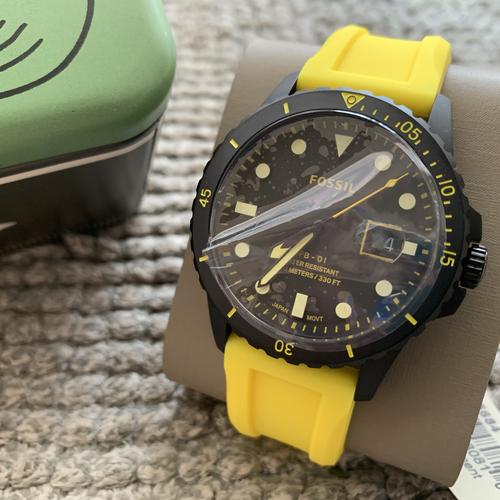 Jual Jam tangan fossil fs5684 kuning 