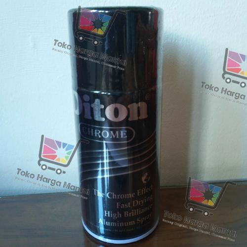 Gambar Cat semprot pylox/pilok Diton Chrome 300CC / Cat Krom dari Toko Harga Mantul Jakarta Barat Tokopedia