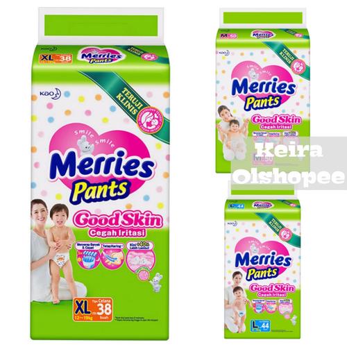 Foto Produk Merries Pants Good Skin Mega Pack M50/ L44/ XL38 - M50 dari Keira Olshopee