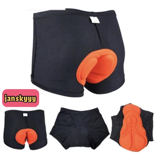 Foto Produk Celana Padding Sepeda Gel Import Pria/Wanita XXL - S dari janskyyy