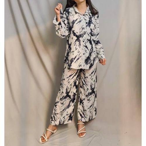 Jual FLAVIA TIE DYE ONE SET (SHIRT AND 
