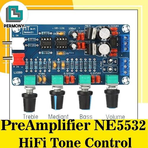 Parallel Ne5532 Jual NE5532 HiFi Tone Control PreAmp PreAmplifier MDL-1 - Kab. Bandung ...