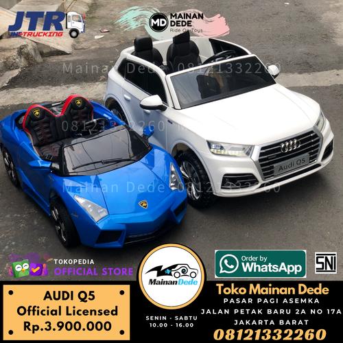 Foto Produk Mainan Mobil Aki Anak Audi Q5 License dari Mainan Anak Dede