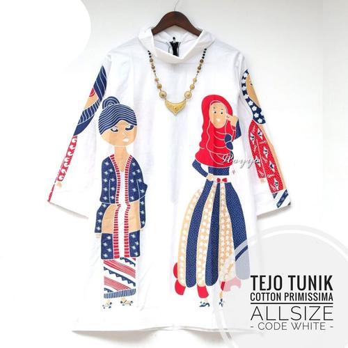Foto Produk Tejo tunik batik unik wanita dari Batik Sri