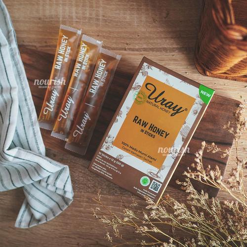 Foto Produk Madu Uray Stick Sachet 10 stick (Raw Honey Madu Hutan) dari Nourish Indonesia