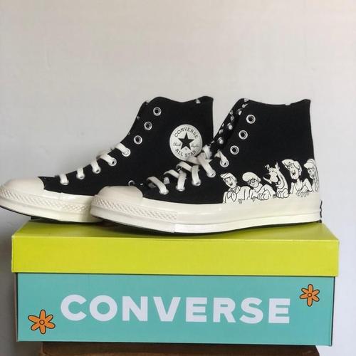 scooby doo converse black