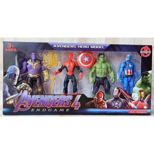 Gambar Mainan Robot Avengerr 4 pcs | Figure Super hero No.2154 dari tomiko toys undefined Tokopedia