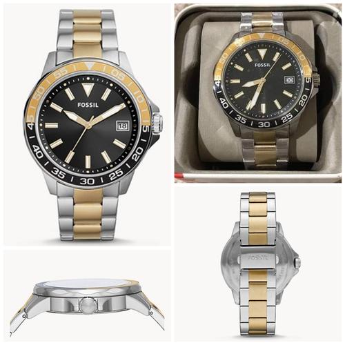 Jual Jam Fossil BQ2507 Bannon silver 
