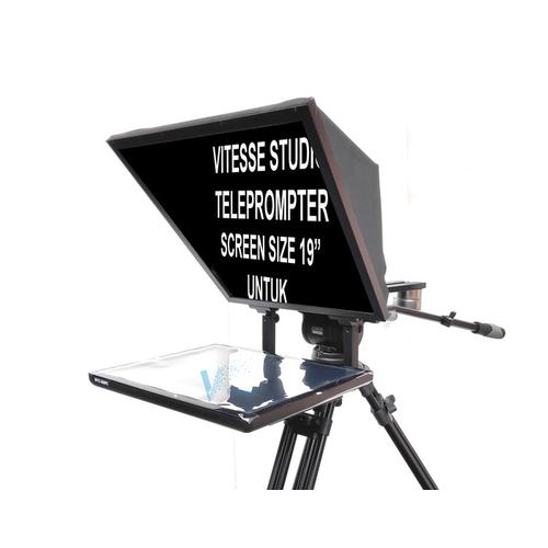 Jual Teleprompter Studio Vitesse 19" Beam Splitter Glass Broadcast