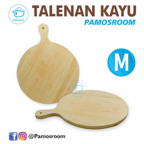 Gambar Pamosroom Talenan Kayu Pinus Wooden Cutting Board Talenan Pizza Medium dari Pamosroom Living Jakarta Utara Tokopedia