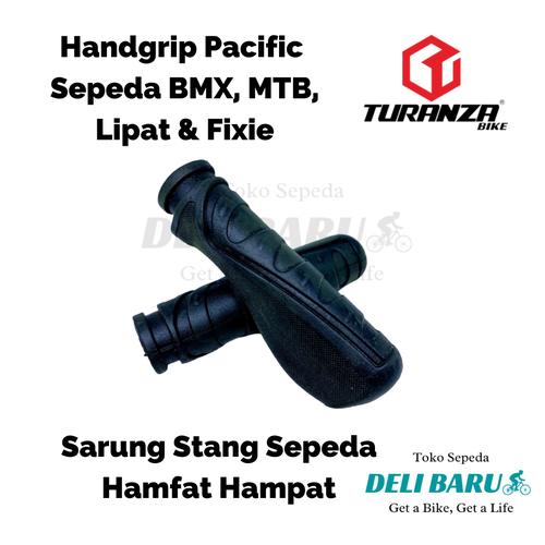 Foto Produk Hand grip Sarung stang sepeda BMX MTB lipat model golok dari deli_baru