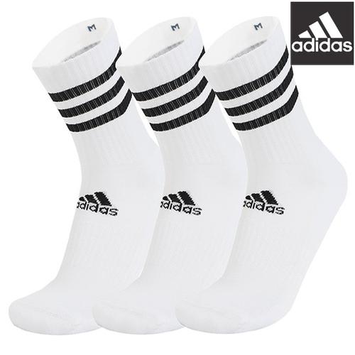 Jual Kaos Kaki ADIDAS 3 Stripes Cushioned Crew (DZ9346) 3 Pasang - Kota  Depok - DARRUYU | Tokopedia