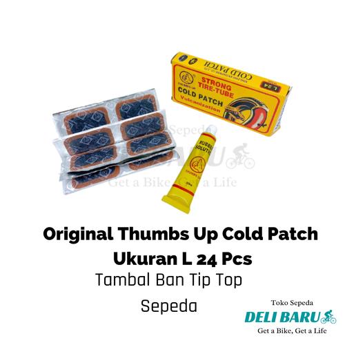 Foto Produk Karet tambal Tambalan ban sepeda tip top L 24 dari deli_baru