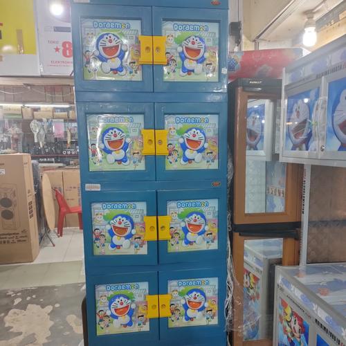 Jual Lemari Plastik Motif Doraemon 2 Pintu Batam Only Kota Batam Uniq Batam Store Tokopedia