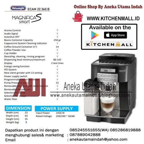 Jual DELONGHI ECAM 22.360.B Coffee 
