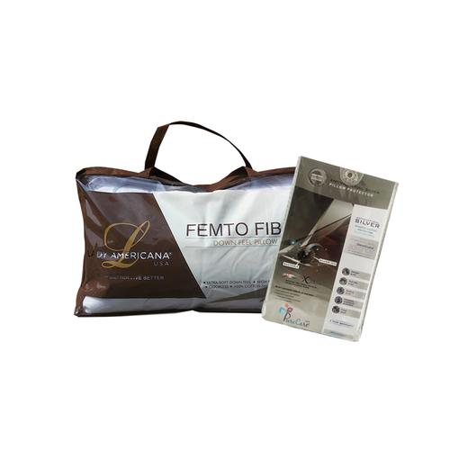 Foto Produk Bantal Femto + Pillow Case (Pelindung Bantal) dari Lady Americana