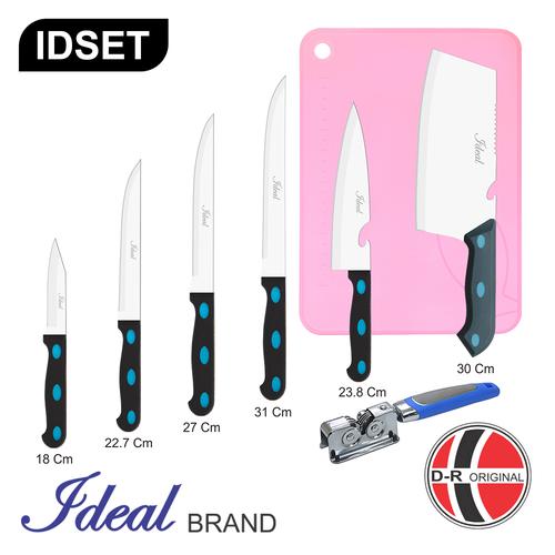 Foto Produk IDEAL IDSET 8 Pcs - Paket Pisau Lengkap Seri Classic Ideal dari IDEAL Official