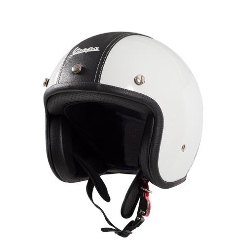Jual HELMET JET TOUCH VESPA - WHITE BLACK - XL - Jakarta Timur - Vespa Dwi  Pratama | Tokopedia