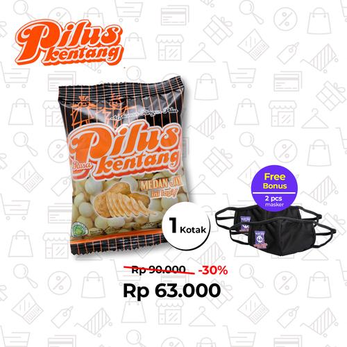 Foto Produk Pilus Rasa Kentang (1 Kotak 120 Pcs) dari Medan Jaya Food